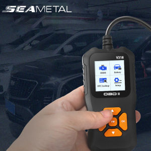 SEAMETAL V318 OBD2 Scanner Car Fault Diagnostic Tool Instrument Engine Reading Clear The Engine Malfunction Light Mechanic Tools
