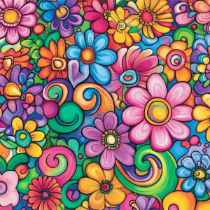 BILIBILI | DIY Digital Oil Painting Paint By Numbers Flower Pattern Canvas Hand Painted Artwork for Home Decoration Festival Gift