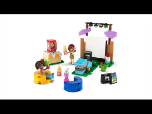 LEGO Friends 42642 Friendship Movie Night (154 Pieces) Mainan Anak Perempuan Building Block Toys