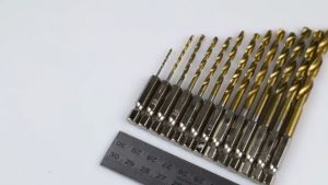 [PROMO] Mata Bor Besi Set 1.5mm-6.5mm 13 Pcs Seperti High Quality | Mata Bor HSS Set Komplit Kayu Plastik dll | Mata Bor Besi Baja 1 Set | Mata Bor Power Drill Steel Titanium Hex Shank