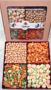PAKET ANEKA KACANG SEKAT 4 TRAY/PARCEL HARI RAYA/BINGKISAN RAYA