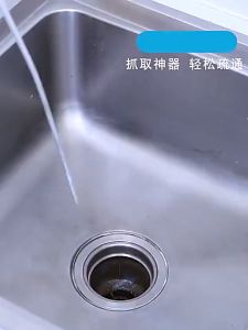 [CUAN] Alat Kawat Pembersih Lubang Wastafel Dapur Kamar Mandi Pengeruk Saluran Pipa Westafel Sink Mampet 80cm