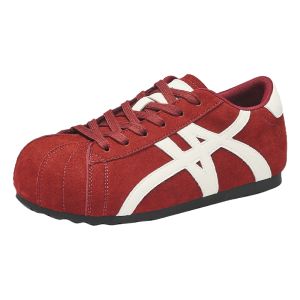Agsdon | Red Thick Sole Gym Shoes