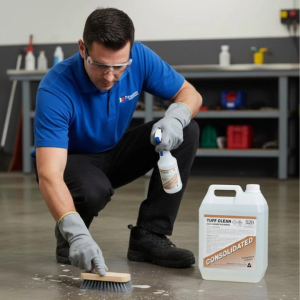 Heavy Duty Acid Cleaner -Rust Scale Lime & Tile Stain Remover -TUFF CLEAN - 5L