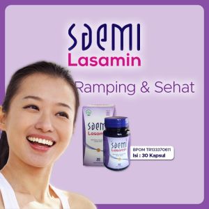 Saemi Lasamin Obat Detox Lemak Usus Kotor Racun Dalam Tubuh Pelancar Sembelit Susah BAB Jamu Pelangsing Perut Buncit Cepat Ampuh Bpom