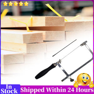 DIY Hand Tool Jewelry Woodwork Craft Tool Adjustable Mini Hand Saw U Shape Jewelers Sawbow Steel Hacksaw Spirals Saw blade Kit