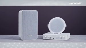 HIKVISION DS-QAE0A60G1-VB Analog Amplifier 60W 60 W 2 Zones Support USB/Bluetooth/MIC/RCA