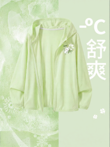 JS | Children Girls UV Protection Lightweight Ice-Silk Skin Coat