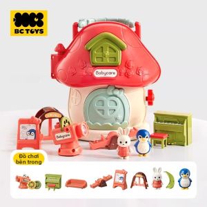 bc toys | Đồ Chơi Mô Phỏng Nhà Nấm cho Bé Gái Vai Trò