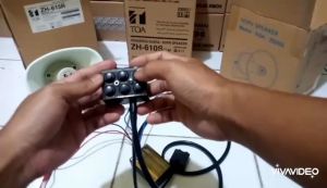 modul sirine landun 60 watt aux mic set speaker toa zh610s 10 watt