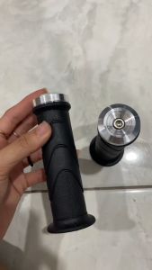 PAKET HANDGRIP STANDAR HONDA PLUS JALU STANG SPIRAL UNIVERSAL BISA SEMUA JENIS MOTOR HS55
