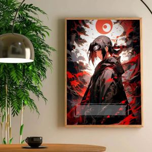 1pc Cool Anime I-Itachi U-Uchiha Anime Poster Paper Print Home Bedroom Entrance Bar Cafe Art Painting Decoration