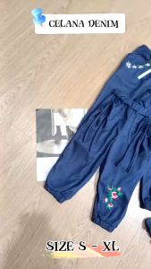 AQILA - Celana Denim Anak Perempuan Dahlia / Celana Panjang Denim Dahlia