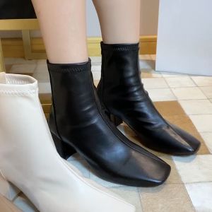 COD A30 QUINN BOOT 2023 Sepatu Boot Heels Wanita Korea Import Premium