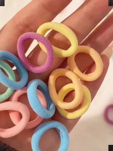 Hair Ties Simple High Elastic Rubber Band Hair Tie Hair Accessories Soft Elastic Hair Bands Ponytail Aksesori rambut Getah Rambut Lembut 发圈