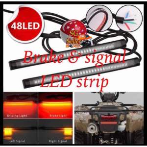 48 Led signal & brake light 12v motorcycle Ebike Escooter car van lorry 3rd brake light