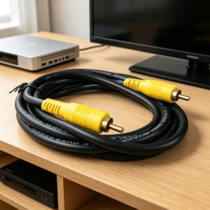 Coaxial cable RCA Lotus cable AV video cable male-to-male cable AV cable 5.1 surround digital audio cable