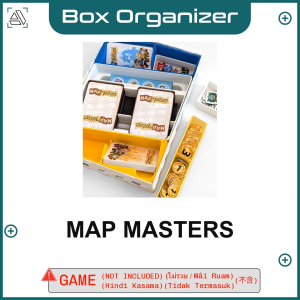 Map Masters Board Game Box Organizer Insert