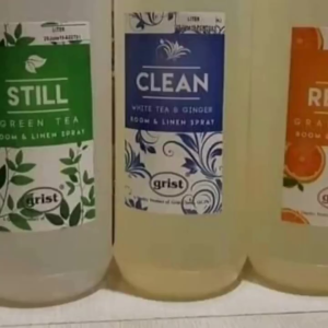 Still Green Tea Room & Linen Spray 1Liter Fresh Green Tea Scent - Eliminates Unwanted Odors - Long-Lasting Freshness