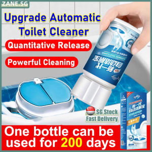 ✨SG Stock✨ Automatic toilet bowl cleaner / Blue liquid detergent stain remover / Toilet flush cleaner / Toilet bowl freshener 洁厕宝 洁厕灵 洁厕剂 马桶清洁剂