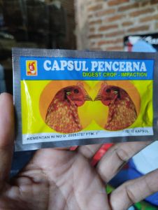 eka farma capsul pencerna ayam 10 kapsul obat lancar tembolok ayam