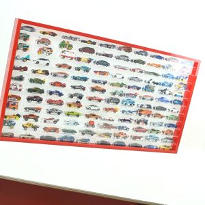 RAK HOTWHEELS ACRYLIC ISI 120 TANPA LOGO SKALA 1:64