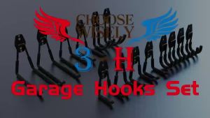 Heavy Duty Wall Hooks For Garage Storage Kitchen Organizer Hook Wall Mounted Bicycle Organizer Wall Mounted 1PCS