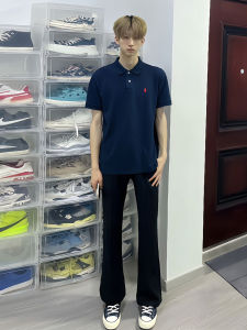 Quần Tây Nam Vải Lụa Băng Màu Đen Mỏng Quần Dài Ống Đứng Quần Dài Thường Ngày Quần Dài Mùa Hè Quần Dài Thoải Mái Quần Dài Công Sở