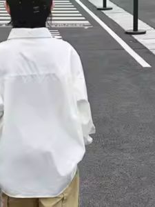 Pure Cotton Long Sleeve White Shirt Jacket for Boys Spring Autumn Style School Uniform Quality Childrens Clothing New Arrival