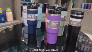 กระบอกน้ำเก็บอุณหภูมิ 890ML กระบอกน้ํา ขวดเก็บความเย็น สเตนเลส 304 กระติกน้ําเก็บความเย็น ผลิตจากเมืองไทย