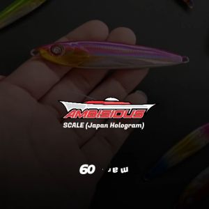 Metal Jig 60 Gram Mongkalo Ambisious Metaljig Micro Jig 60g 60gr 60grm 60 gr 60 g 60 grm 60gram