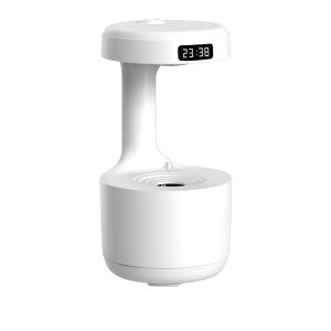 Anti gravity water droplet humidifier LED display for heavy fog 800ML large capacity bedroom household silent humidifier