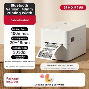 deli | Bluetooth Thermal Label Printer 720C