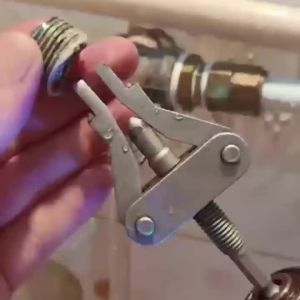 Rafford 2-Jaw Internal Broken Screw Extractor Tool Broken Bolt Remover Easy Out Extractor Kit for Damaged Screws Bolts and Studs