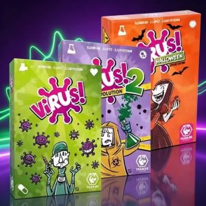 Hot Toys | Family Strategy Card Game Set Virus Series 1&2 & Halloween Adult Party Board Game Youth Group Interactive Entertainment