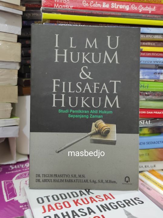 Ilmu hukum dan filsafat hukum by teguh prasetyo Lazada Indonesia - Main Image