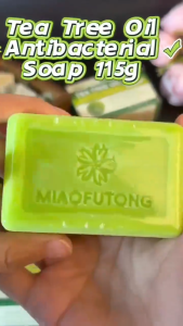 Tea Tree Oil Soap: Antibacterial Anti-Itch Anti-Mite Suitable For Body Cleansing Gentle Exfoliation Can Also Be Used On The Face And Body For Acne Treatment.