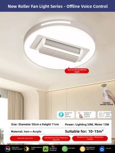 ADDLON | Eye Protection Ceiling Fan Light with Bladeless Fan