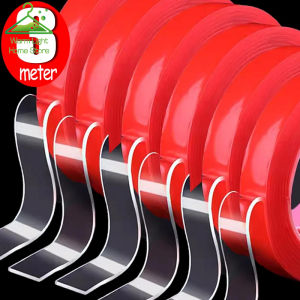 [Sell at a Loss] 3 Meters Strong Double Sided Tape Acrylic Transparent No Traces Tapes High Viscosity Adhesive Tape for Home Car Fixed Stickers