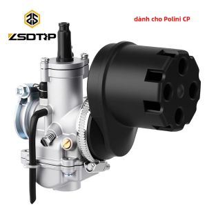 Bộ Chế Hòa Khí Xe Máy ZSDTRP Polini CP Với Bộ Lọc Gió Cần Khởi Động Bằng Tay Dành Cho Xe 50cc 125cc PUCH PIAGGIO Có Nhiều Kích Cỡ Khác Nhau