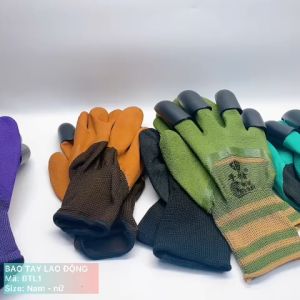 BTL1 - bao tay làm vườn thiết kế thông minh chống thấm nước hỗ trợ 4 móng vuốt bên phải dùng cào đất
