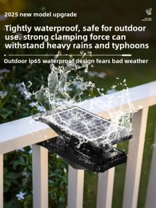 PAIMIJI | Solar Outdoor Light with No Drilling and Motion Sensor