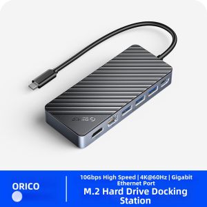 ORICO | M.2 NVMe SATA Compatible Type-C Adapter Dock Thunderbolt 3/4
