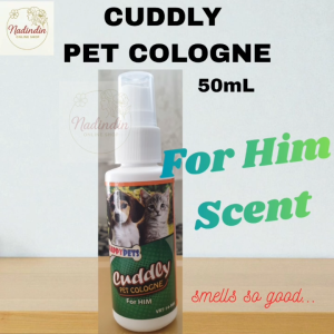 CUDDLY PET COLOGNE 50ML (For Dogs and Cats)