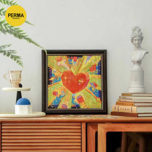 PERMA | High-Quality Heart Shaped Jigsaw Puzzle 321 Pieces