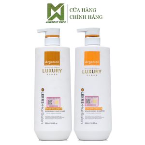 Dầu gội xả phục hồi chống rụng tóc Olexrs Hair Salon Luxury 960ml mùi mới