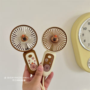 Quạt Cầm Tay Mini Dễ Thương USB Ngoài Trời Ồn Ào Thỏ Nước Quạt Điện Cầm Tay Di Động Quạt Mini Quạt Điện Quạt Di Động