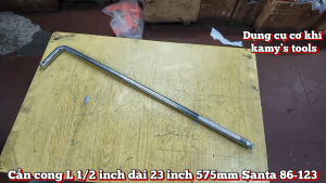 Cần cong L 1/2 inch dài 23 inch 575mm Santa 86-123