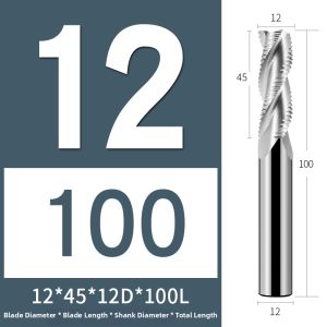 Violent Aluminum Roughing End Mill 4 Blades 66 Degree