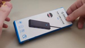 Bộ chia Hub USB 3.0 1 ra 4 cổng USB 3.0 ORICO-PAPW4A-U3 - Hàng Chính Hãng